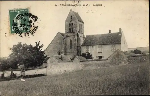 Ak Vauhallan Essonne, L´Église