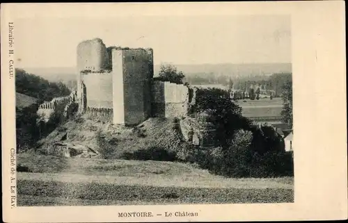 Ak Montoire Loir et Cher, Le Château