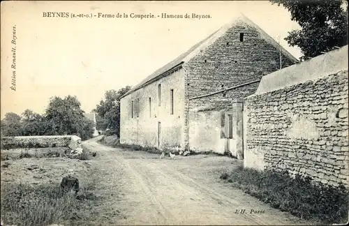 Ak Beynes Yvelines, Ferme de la Couperie, Hameau de Beynes