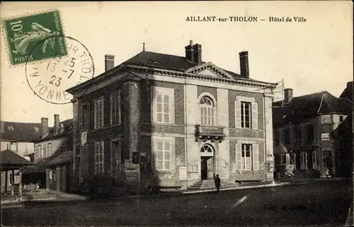 Ak Aillant sur Tholon Yonne, Hôtel de Ville