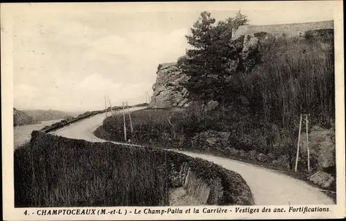 Ak Champtoceaux Maine-et-Loire, Le Champ-Pallu et la Carrière