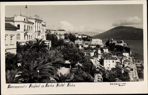 Ak Herceg Novi Montenegro, Poqled ca Parka Hotel Boka