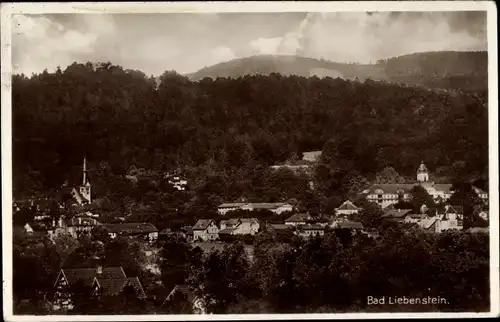 Ak Bad Liebenstein im Thüringer Wald, Teilansicht