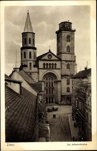 Ak Zittau in Sachsen, Johanniskirche