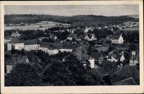 Ak Oberschlema Bad Schlema im Erzgebirge Sachsen, Teilansicht