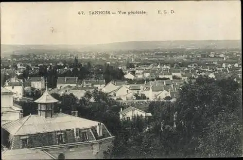 Ak Sannois Val d’Oise, Vue Générale