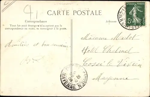 Ak Montoire Loir et Cher, Le Loir