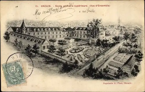 Ak Onzain Loir et Cher, École Primaire Supérieure