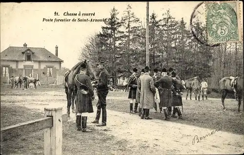 Ak Saint Arnoult en Yvelines, Poste forestier de Saint Arnould