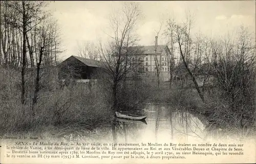 Ak Sens Yonne, Moulin du Roy