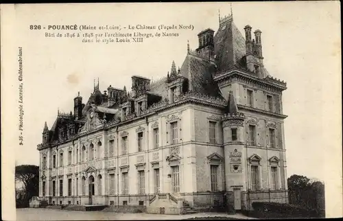 Ak Pouancé Maine et Loire, Le Château