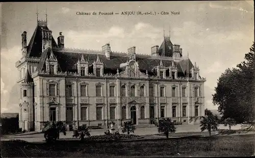 Ak Pouancé Maine et Loire, Le Château