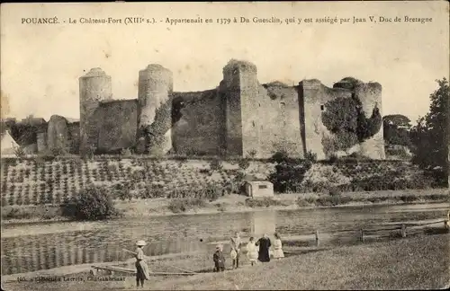Ak Pouancé Maine et Loire, Château-Fort