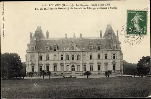 Ak Pouancé Maine et Loire, Château
