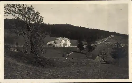 Ak Region Königgrätz, Riesengebirge, Krkonose, Hotel Zlata vyhlidka