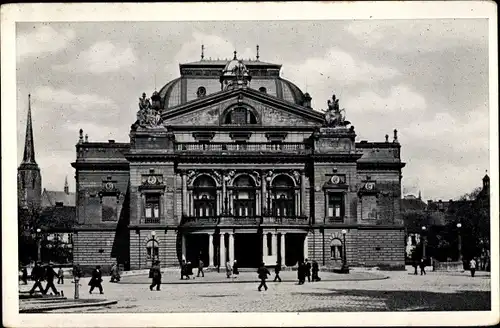 Ak Plzeň Pilsen Stadt, Stadttheater