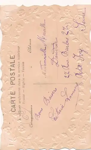 Präge Litho Glückwunsch Neujahr, Stechpalmenzweige