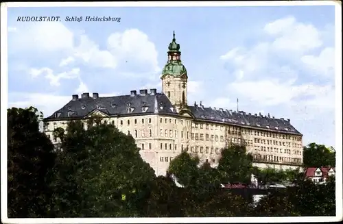 Ak Rudolstadt in Thüringen, Schloss Heidecksburg