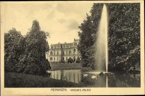 Ak Meiningen in Südthüringen, Grosses Palais