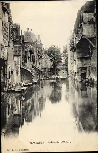 Ak Montargis Loiret, Biez de la Pêcherie