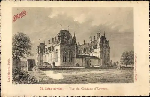 Ak Ecouen Val d’Oise, Château