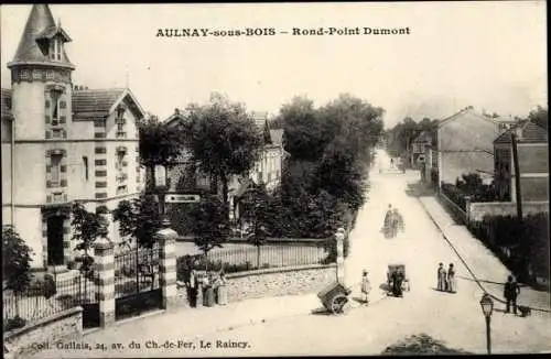 Ak Aulnay sous Bois Seine Saint Denis, Rond-Point Dumont