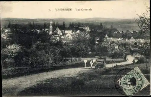 Ak Verrières le Buisson Essonne, Vue Générale