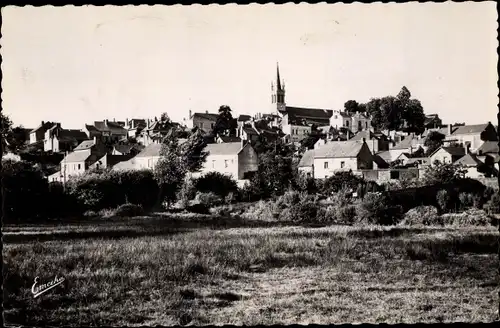 Ak Pouancé Maine et Loire, Vue d´Ensemble