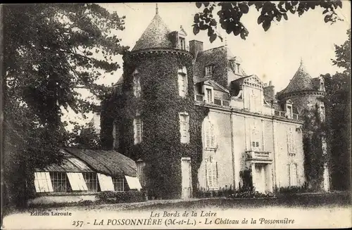 Ak La Possonnière Maine-et-Loire, Château