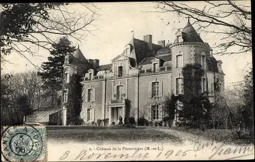 Ak La Possonnière Maine-et-Loire, Château