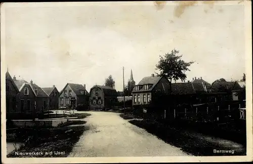 Ak Nieuwerkerk aan den IJssel Südholland, Bermweg