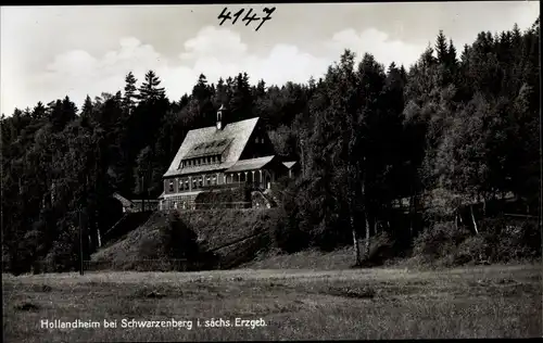 Ak Waschleithe Grünhain Beierfeld in Sachsen, Kinderheim Fürstenberg, Hollandheim