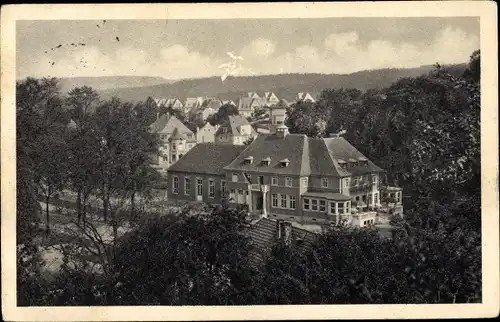 Ak Bad Gottleuba Berggießhübel in Sachsen, Kurhotel mit neuen Stadtteil