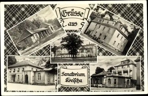 Ak Kreischa bei Dresden, Sanatorium