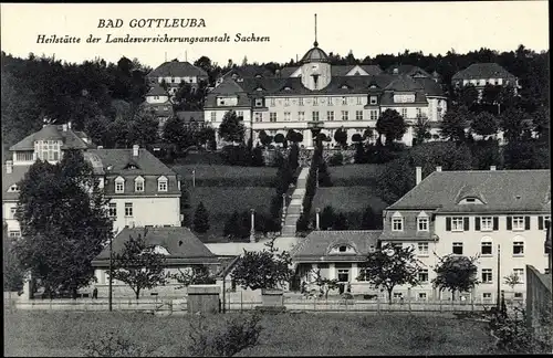 Ak Bad Gottleuba Berggießhübel, Heilstätte der Landesversicherungsanstalt Sachsen