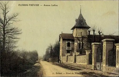 Ak Plessis Trevise Val de Marne, Avenue Lefeve