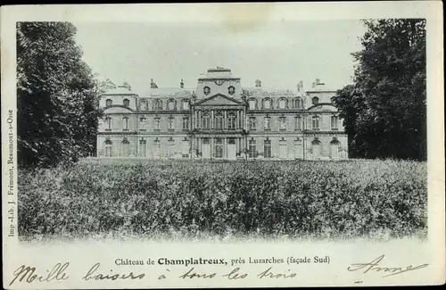 Ak Épinay-Champlâtreux Val d´Oise, Entrée du Parc