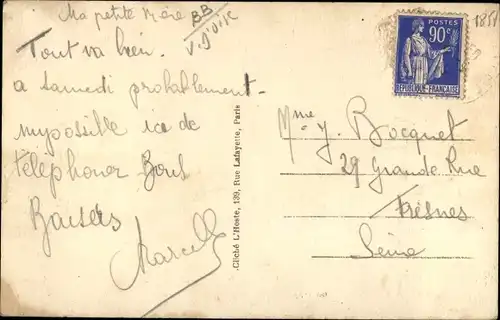 Ak Montgeroult Val-d’Oise, Le Château