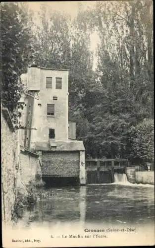 Ak Crosnes Essonne, Moulin sur l´Yerre