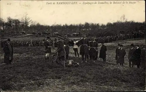 Ak Rambouillet Yvelines, Equipages de Bonnelles, la Balance de la Nappe