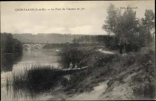 Courtaron Seine-et-Marne, Pont du Chemin de Fer