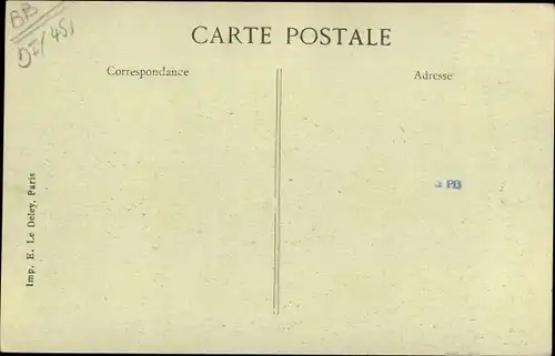 Ak Bellegarde Loiret, Le Donjon du Vieux Château Fort