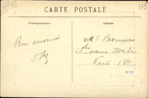 Passepartout Ak Juvisy sur Orge Essonne, Marbrerie sur l´Orge