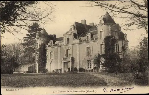 Ak La Possonnière Maine-et-Loire, Château de la Possonnière