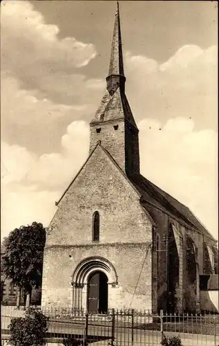 Ak Pruniers Loir et Cher, L´Église