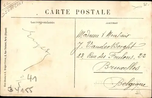 Ak Mennetou sur Cher Loir et Cher, Porte du Nord