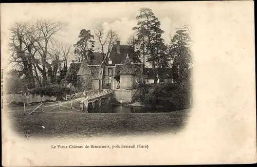 Ak Breteuil Eure, Vieux Château de Bémécourt