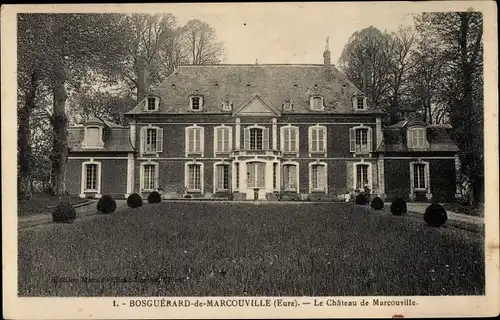 Ak Bosguérard de Marcouville Eure, Château de Marcouville