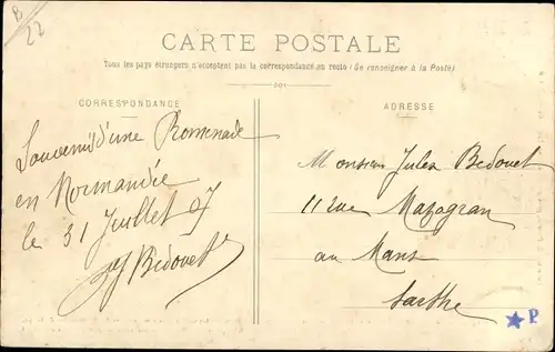 Ak Beaumesnil Eure, Le Château