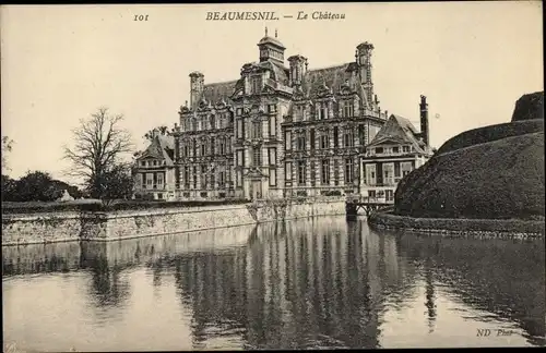 Ak Beaumesnil Eure, Le Château